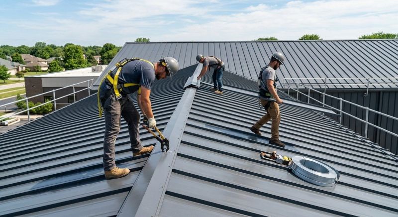 Sheet Roofing Installation